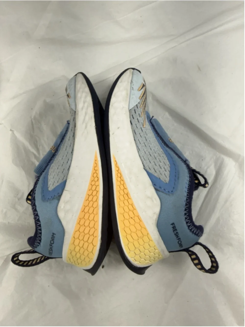 New Balance Fresh Foam Fast v2 Kids Running Shoe Sneakers Slip On Size 6